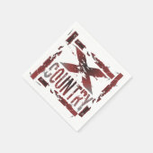 XC Cross-country Runner Paper Napkins Servetten (Hoek)