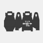 XC Cross Country Running Favor Box Bedankdoosjes (Uitgevouwen)