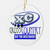 XC GA DE AFSTAND VAN HET KROSS LAND MOTTO ORNAMENT (Links)