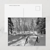 XC Greetings van Tahoe. Briefkaart (Voorkant / Achterkant)