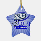 XC KROSS LAND GAAT DE AFSTAND KERAMISCH ORNAMENT (Rechts)