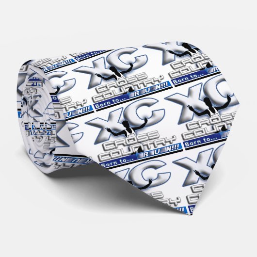 XC - KRUISLAND - BOREN OM TE LOPEN! STROPDAS (Opgerold)