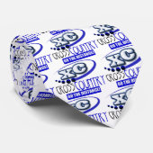 XC KRUISLAND GAAT DE AFSTAND. STROPDAS (Opgerold)