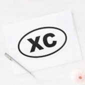XC Land Ovale Sticker (Envelop)