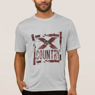 XC Landoverschrijdende landloper T-shirt
