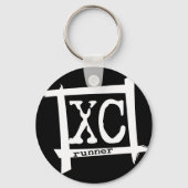 XC Landoverschrijdende Sleutelhanger (Voorkant)