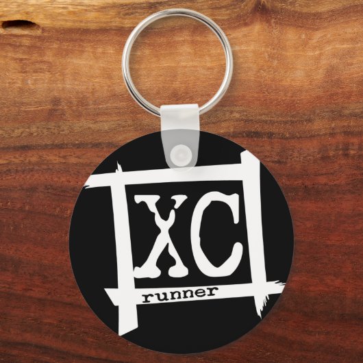 XC Landoverschrijdende Sleutelhanger (Voorkant)