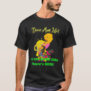 XC mountainbiker, zoals Riding Bike-fietser T-shirt