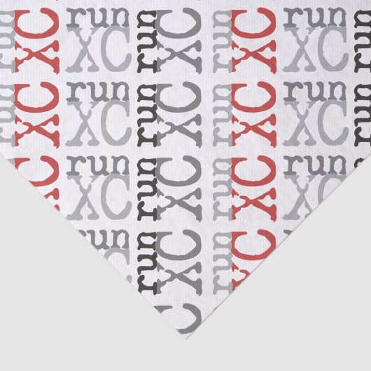 XC run - land overschrijdend Tissuepapier (Detail)