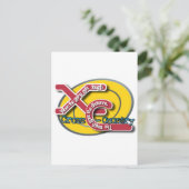 XC TOUGH MOTTO - KRUISLAND BRIEFKAART (Staand voorkant)