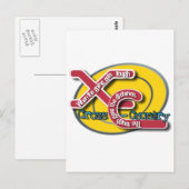 XC TOUGH MOTTO - KRUISLAND BRIEFKAART (Voorkant / Achterkant)