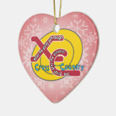 XC TOUGH MOTTO - KRUISLAND KERAMISCH ORNAMENT (Links)