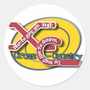XC TOUGH MOTTO - KRUISLAND RONDE STICKER