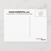 Xcacel Beach Briefkaart (Achterkant)