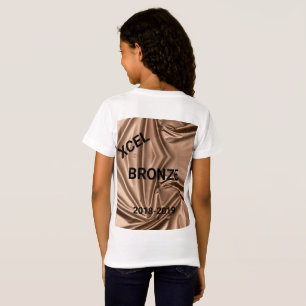 Xcel Bronze Girls Gymnastics Custom T-Shirt