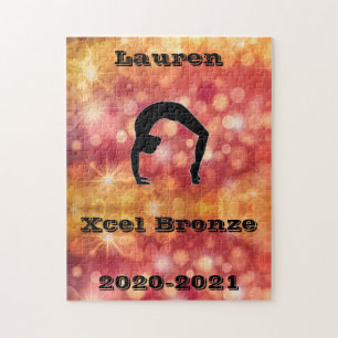 Xcel Bronze Gymnastiek Jigzaag Puzzle Legpuzzel