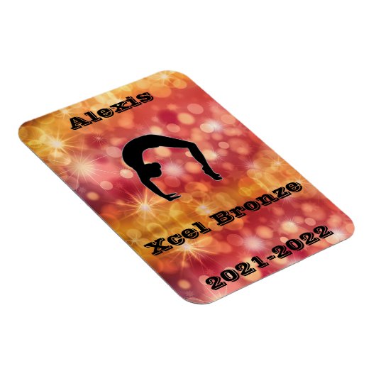 Xcel Bronze Gymnastiek Magneet (Rechterzijde)