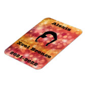 Xcel Bronze Gymnastiek Magneet (Linkerzijde)