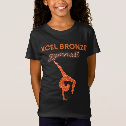 Xcel Bronze Gymnastiek T-shirt (Voorkant)