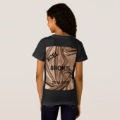 Xcel Bronze Meisjes Gymnastiek T-shirt gepersonali (Achterkant volledig)