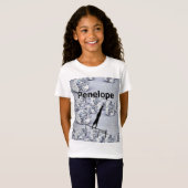 Xcel Diamond Girls Gymnastiek gepersonaliseerd T-s T-shirt (Voorkant volledig)
