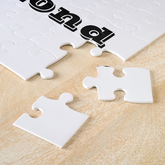 Xcel Diamond Gymnastics Jigzaag Puzzle Legpuzzel (Zijkant)