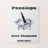 Xcel Diamond Gymnastics Jigzaag Puzzle Legpuzzel (Verticaal)