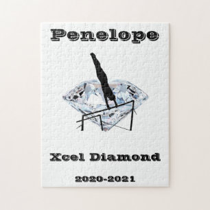 Xcel Diamond Gymnastics Jigzaag Puzzle Legpuzzel