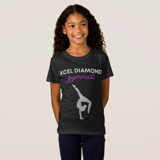 Xcel Diamond Gymnastiek T-shirt (Voorkant volledig)