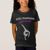Xcel Diamond Gymnastiek T-shirt (Voorkant)