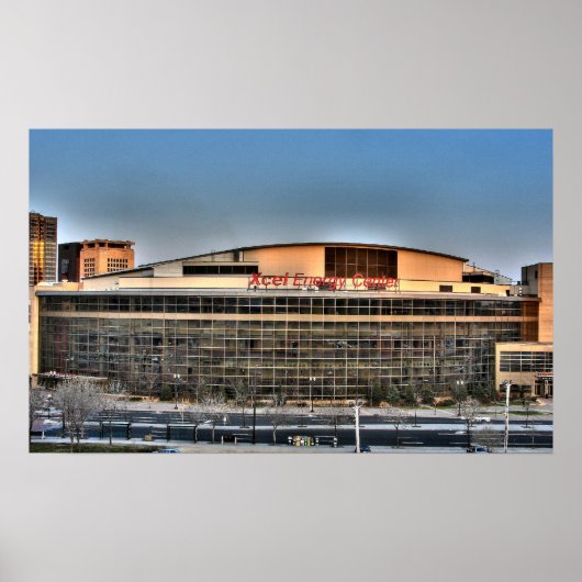 Xcel Energy Center - Saint Paul, MN Poster (Voorkant)