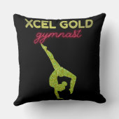 Xcel Gold Gymnastics Kussen (Achterkant)