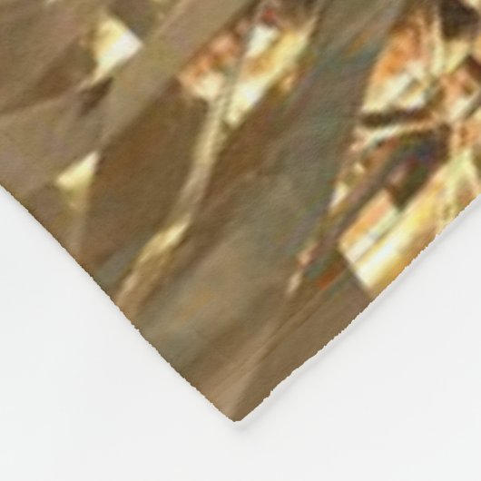 Xcel Gold Gymnastics Personalized Fleece Blanket (Hoek)