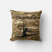 Xcel Gold Meisjes Gymnastiek  Kussen (Voorkant)