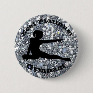 Xcel Platinum Gymnast - Meisjes Gymnastiek Button