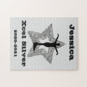 Xcel Silver Gymnastics Jigzaag Puzzle Legpuzzel (Horizontaal)