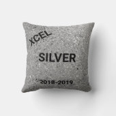Xcel Silver Meisjes Gymnastiek Sierkussen (Achterkant)