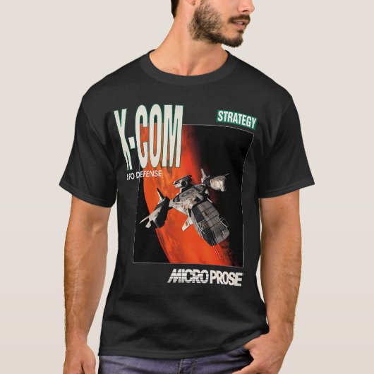 Xcom Ufo Defense Klassiek T-shirt (Voorkant)