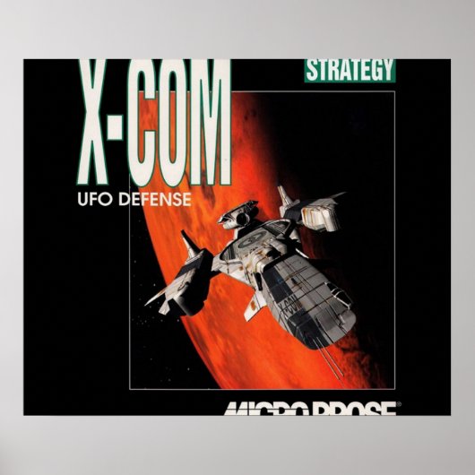 XCOM UFO Defense Poster (Voorkant)
