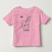 Xcorn - Unicorn Kinder Shirts (Voorkant)