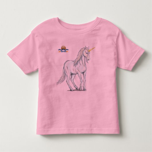 Xcorn - Unicorn Kinder Shirts (Voorkant)