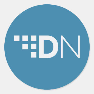 XDN DigitalNote Logo Ronde Sticker