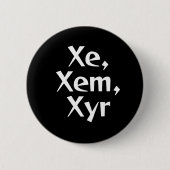 Xe/Xem Pronoun Button (Voorkant)
