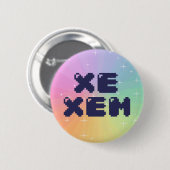 Xe Xem Pronoun Button (Voorkant /achterkant)