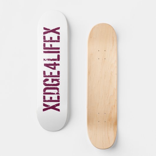 XEDGE4LIFEX-skateboard Skateboard (Voorkant)