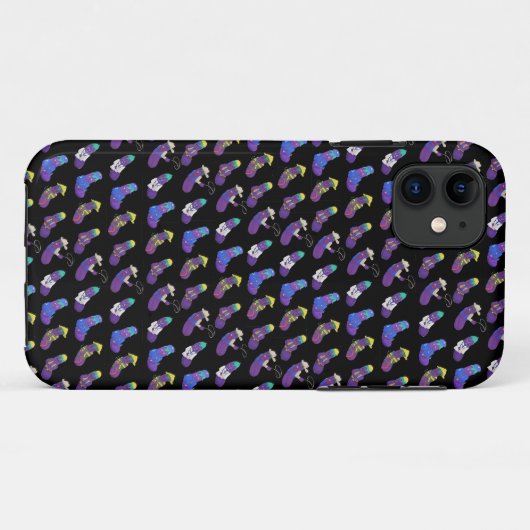Xemoji Eggplant, telefooncel Case-Mate iPhone Case (Achterkant (horizontaal))