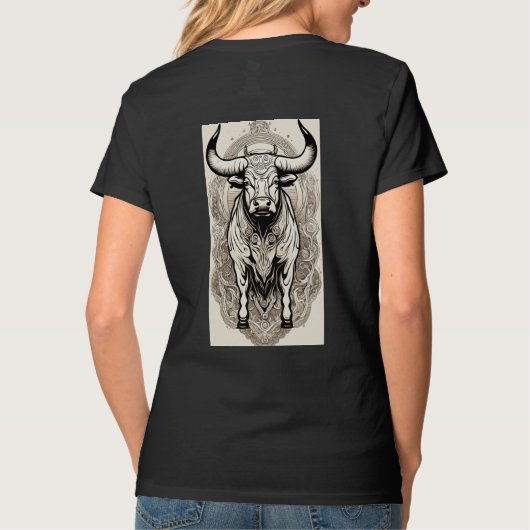 Xen Stier God T-shirt (Achterkant)