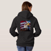 Xen Witte Arend Hoodie (Achterkant volledig)