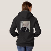 Xen Zwarte Katten Hoodie (Achterkant volledig)