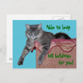 Xena Chillin' Briefkaart - Gepersonaliseerd (Voorkant / Achterkant)